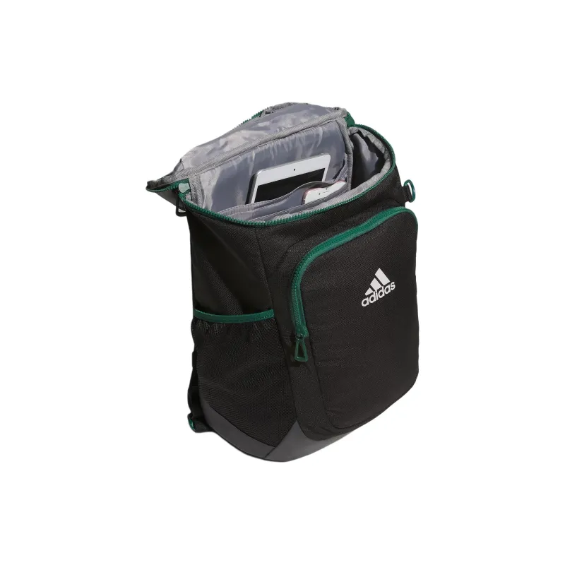 Adidas Recycled Polyester Backpack Regular Men's Black-3
