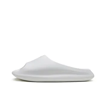 EQLZ EQUALIZER Quiet Abrasion Resistant Slide Slippers Unisex Devil White