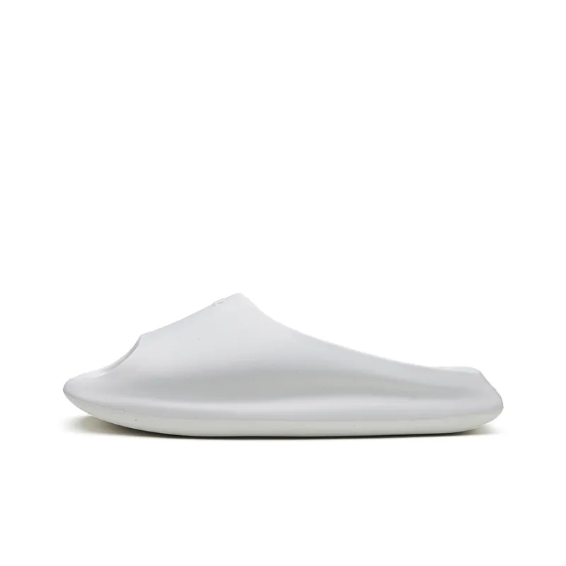 EQLZ EQUALIZER Quiet Abrasion Resistant Slide Slippers Unisex Devil White-0