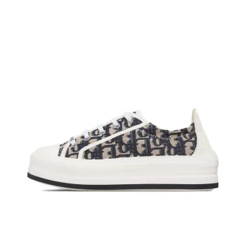 DIOR Women's Walk'n'DIOR Platform 'DIOR Oblique   Deep Blue'
