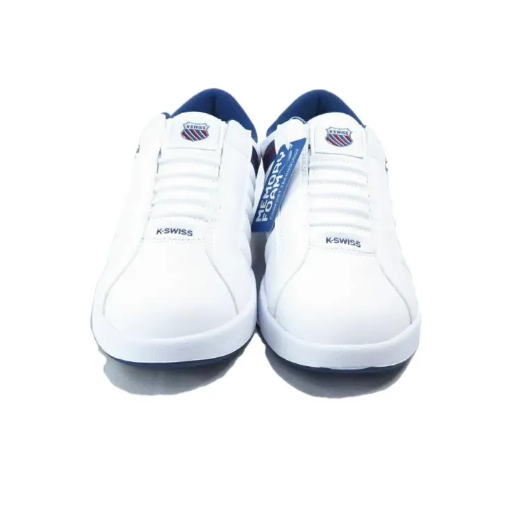 KSWISS Lundahl Slip On S CMF Cushioning, Wear Resistant Low Top Running Shoes Men's White-2