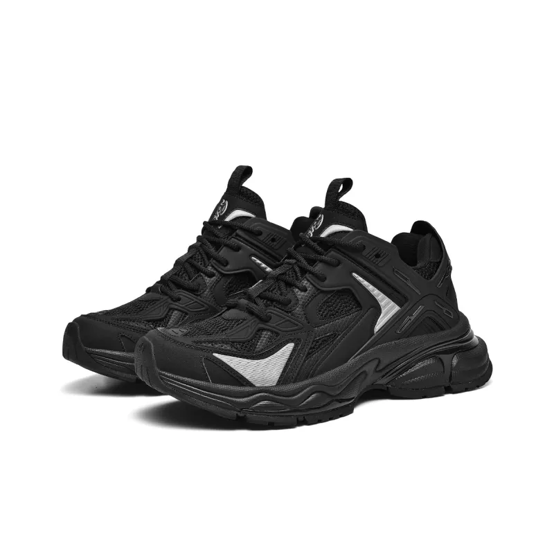 BASLS Moon Exploration Collection Trendy Versatile Low Top Chunky Sneakers Unisex-37