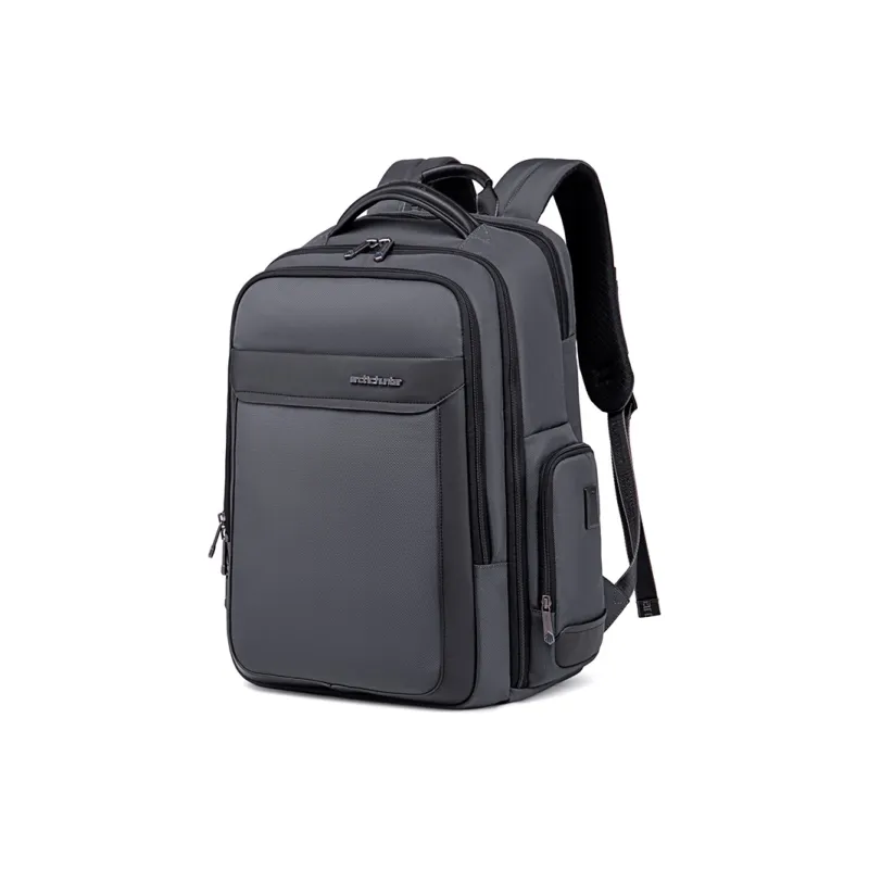ARCTIC HUNTER Polyester Backpack Large Size Men's Black/Gray/Blue-6