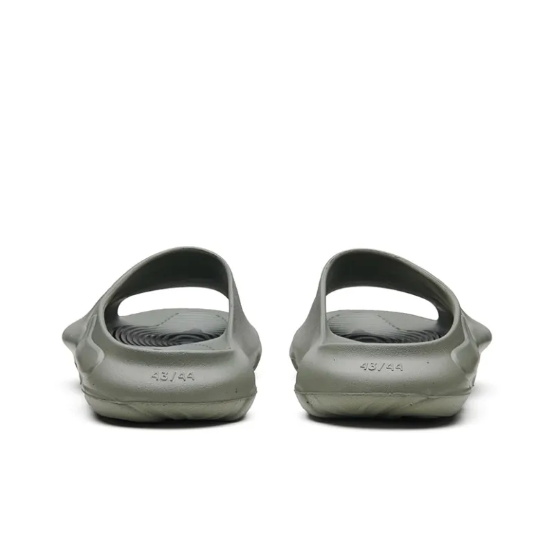EQLZ EQUALIZER Oasis Quiet Abrasion Resistant Slide Slippers Unisex Moss Gray-5