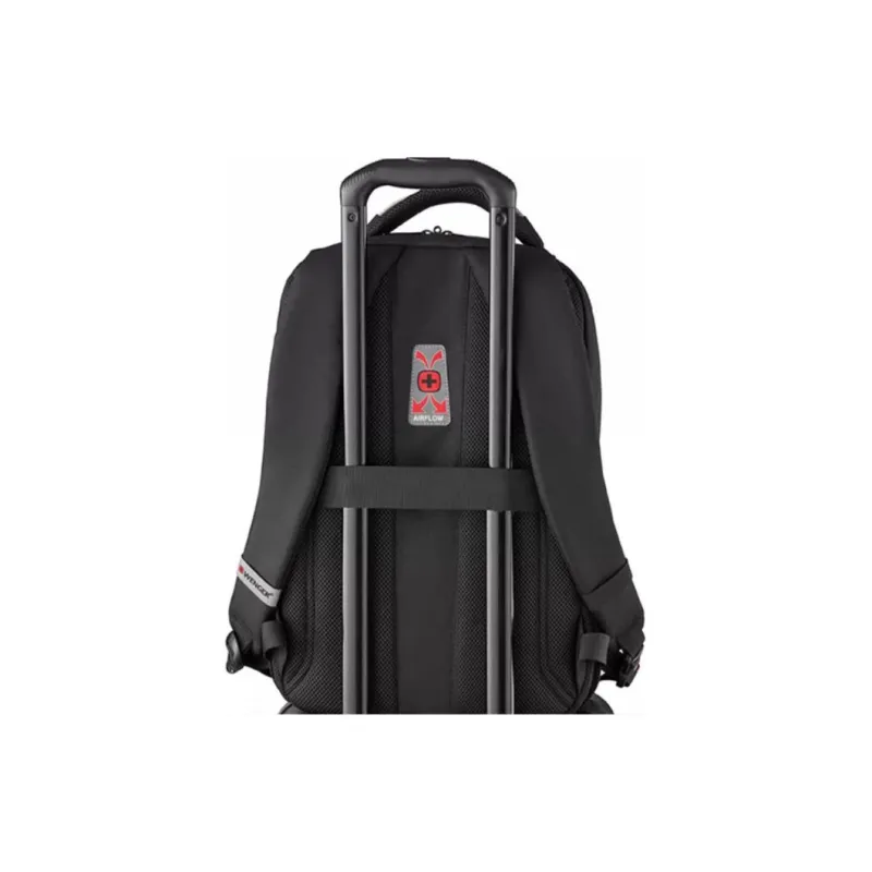 Wenger Fabric Backpack Large Size Unisex Black-2