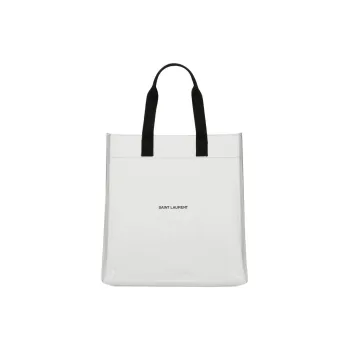 SAINT LAURENT Rive Droite Series Plastic Tote Bag Shopping Bag Handbag Shoulder Bag Unisex Transparent