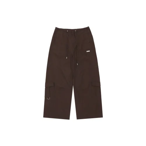 Nerdy Cargo Pants Unisex Brown