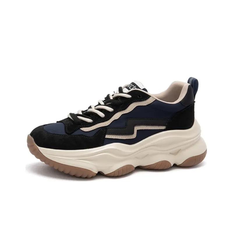 Satchi Abrasion Resistant Low Top Casual Shoes Women's Blue Black-1