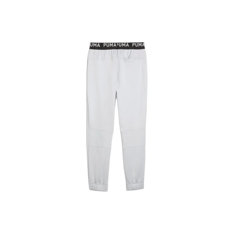 PUMA Knitted Sports Pants Men's White Gray-1