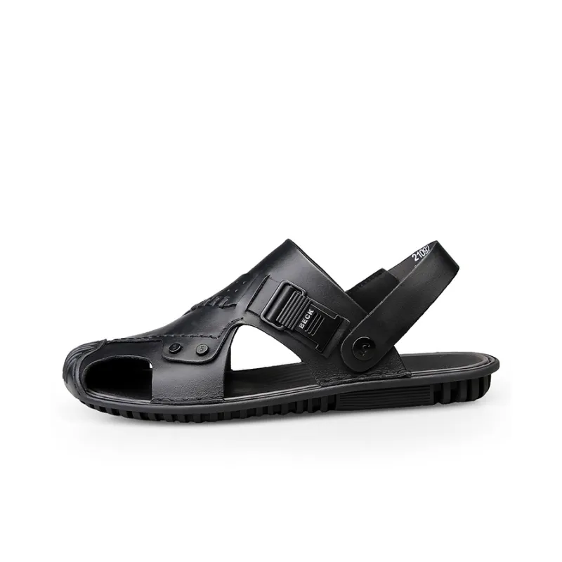 BECK Beach Sandals Men Brown-0