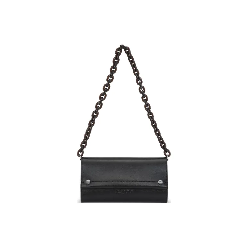 GANNI Small Banner Shoulder Bag-4