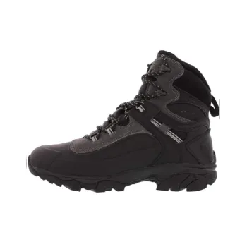 HI TEC Ravus Chill 200 I Wp Anti Slip Wear Resistant Mid Top Outdoor Shoes Men's Black