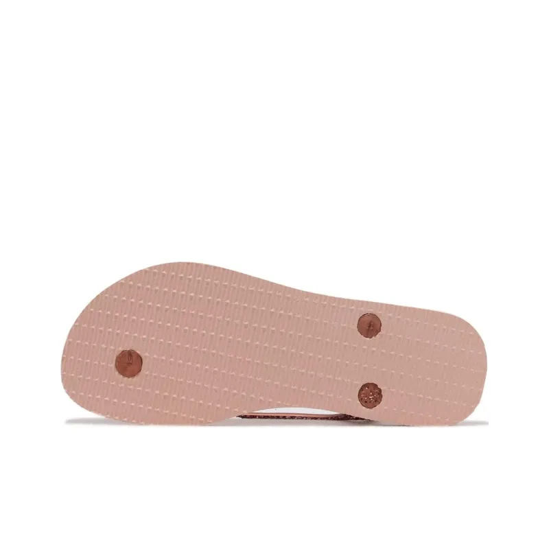 Havaianas Rubber Sole Slip Resistant Quick Dry Flip Flops Women's Pink-5