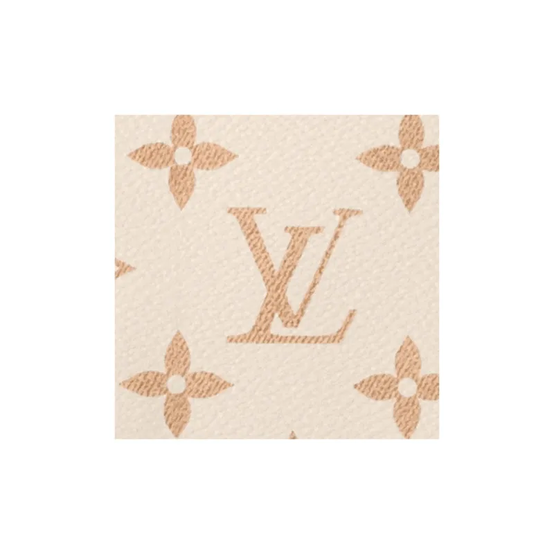 LOUIS VUITTON Keepall Coated Canvas Cow Leather Patchwork Trim Handbag Shoulder Bag Crossbody Bag Travel Bag Women's-4