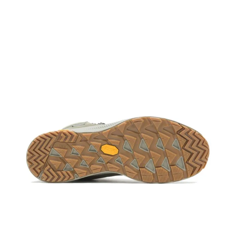 MERRELL Ontario 2 Mid Waterproof Cushioning Wear-Resistant High-Top Outdoor Shoes Women's Green-3