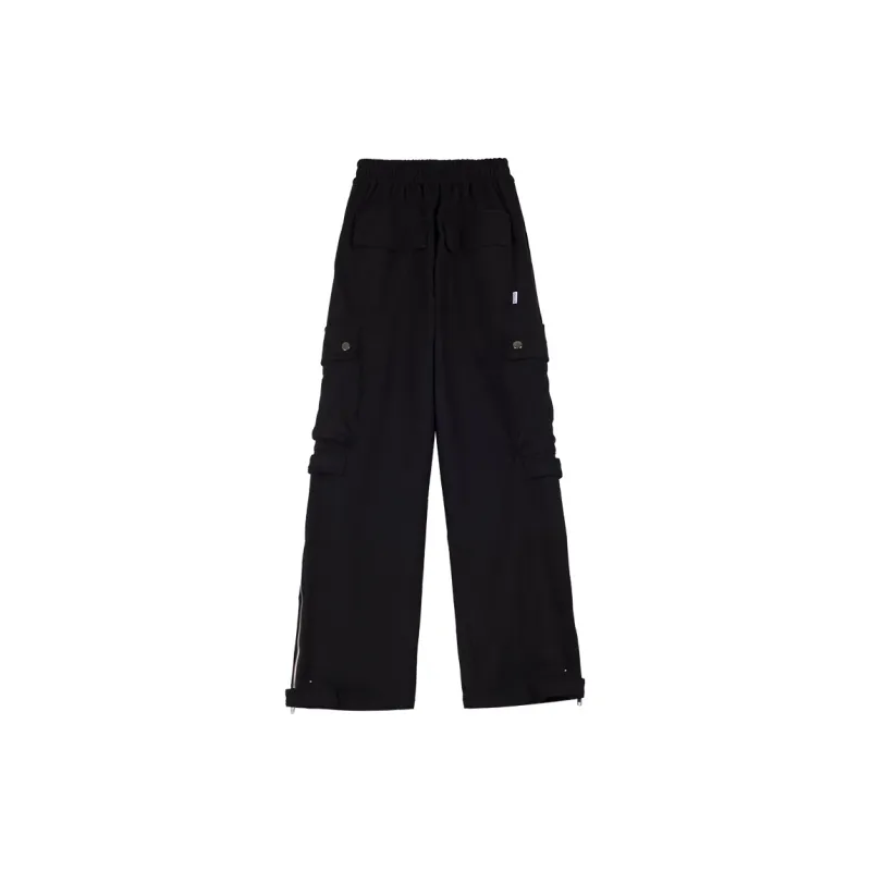 PMET Cargo Pants Unisex Black-1