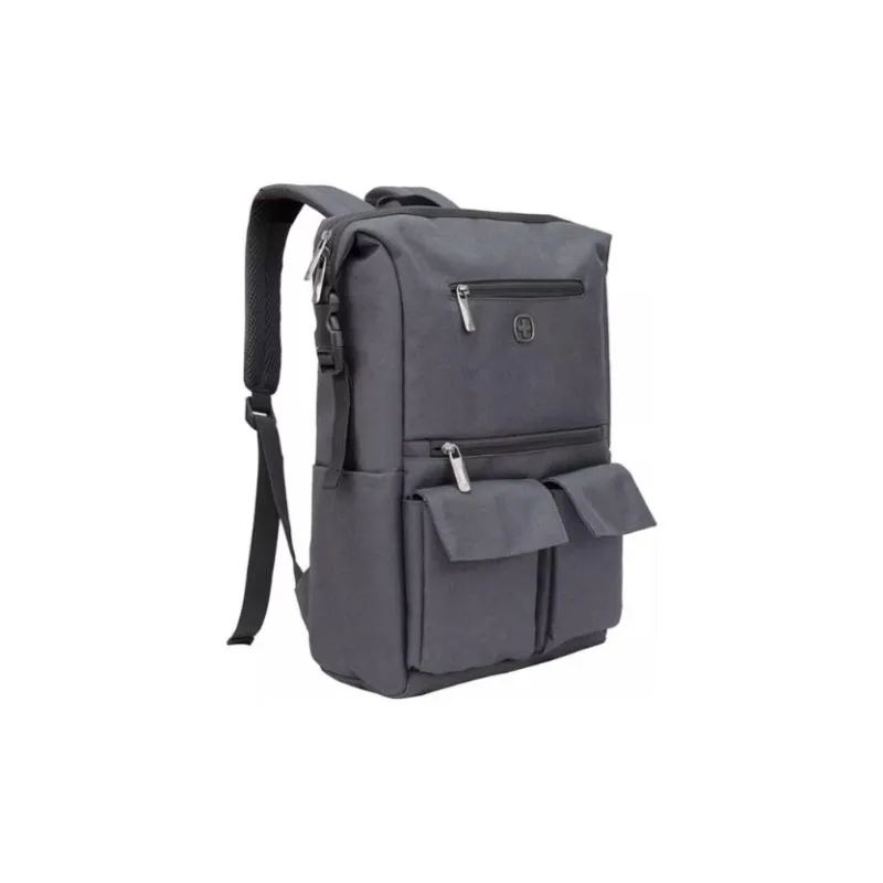 Wenger Polyester Backpack Large Size Men's Gray-2