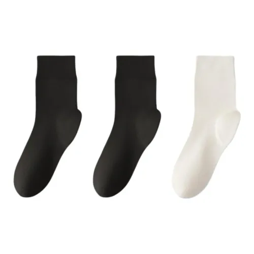 MIIOW Mid Calf Socks Men's 3 Pack