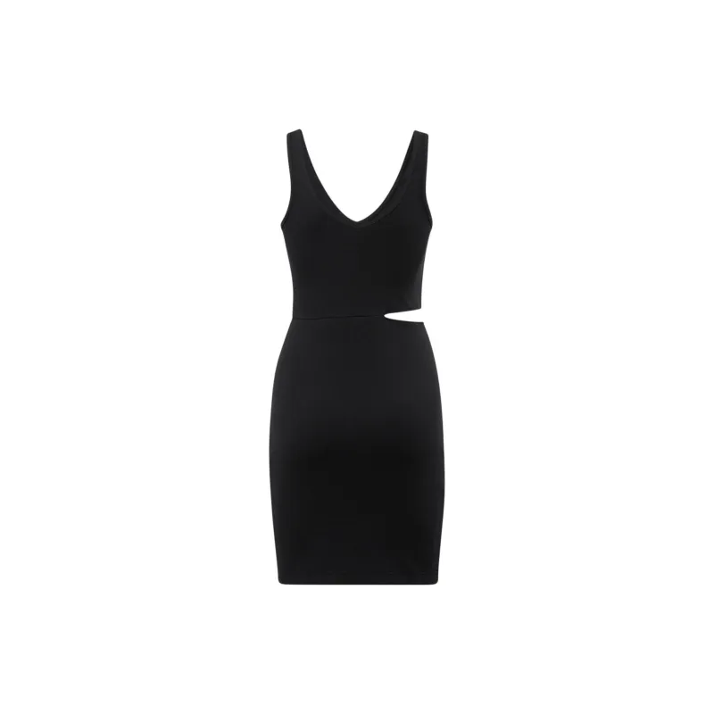 Reebok CL WDE SLIM DRESS Sleeveless Dress Women's Black-1