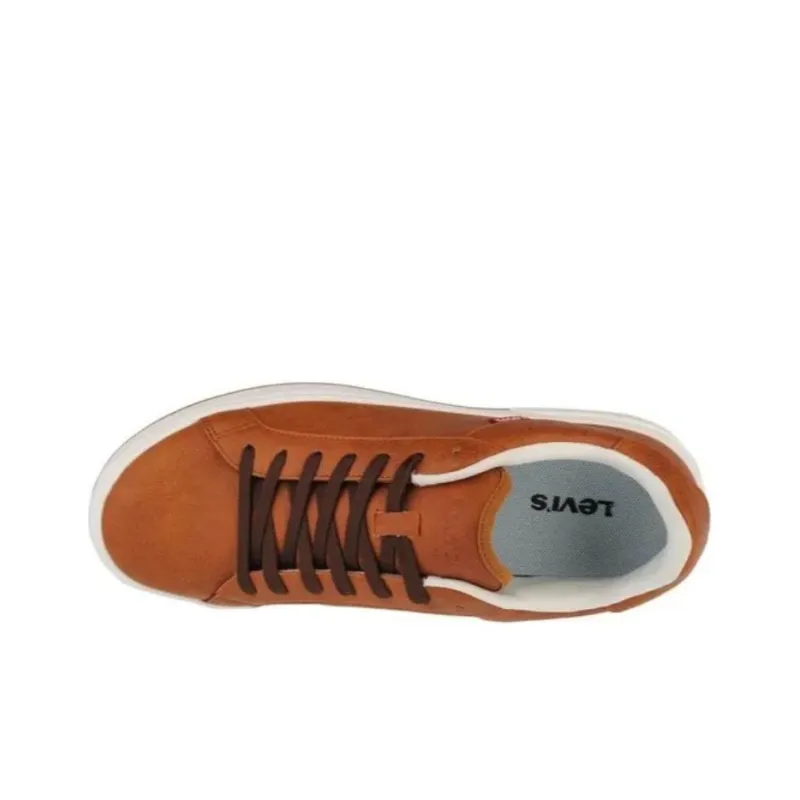 Levi's Shock Absorbers With Abrasion Resistant And Slip Resistant Properties Low Top Casual Shoes Men's Brown-2