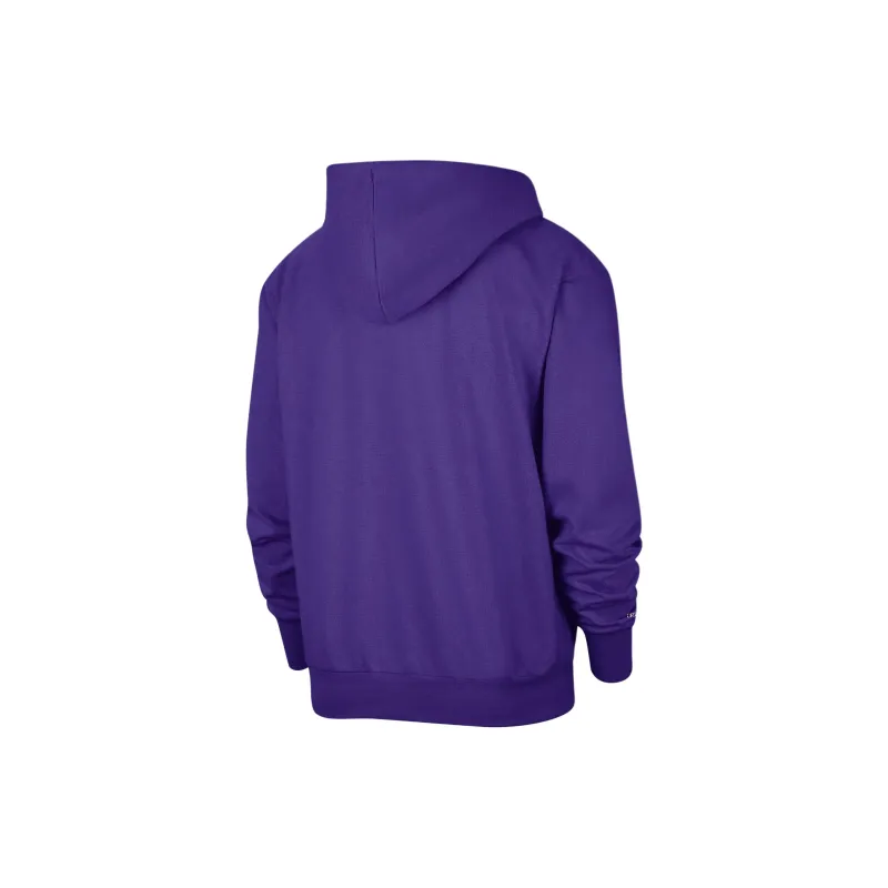 Nike Los Angeles Lakers Standard Issue Courtside Men's Nike Dri FIT Nba Hoodie-1