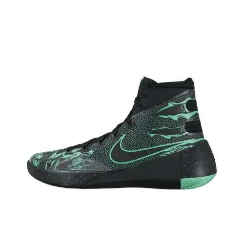 Nike Hyperdunk 2015 Black Green Glow