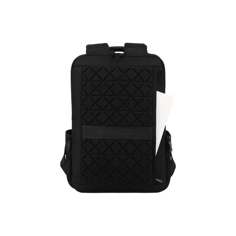 Wenger Polyester Laptop Backpack Large Size Men's Black-3