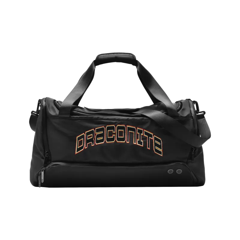 DRACONITE Polyester Handbag Gym Bag Large Size Unisex White-6