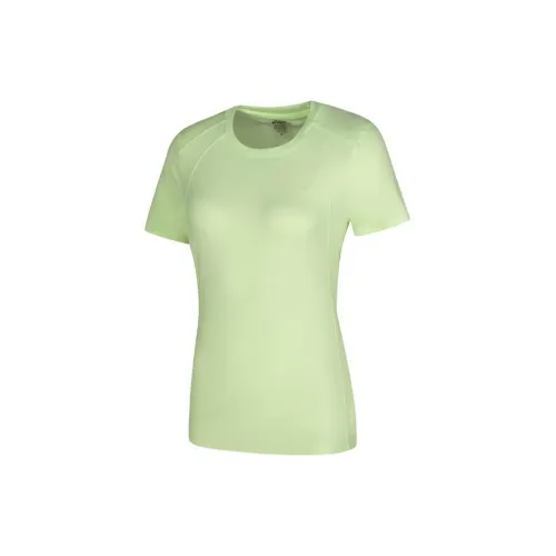 Asics T-Shirts Women's Light Yellow