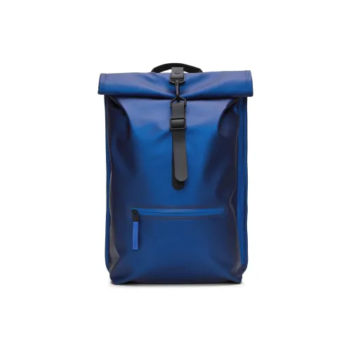 Rains Polyurethane Backpack Large Size Unisex Multicolor