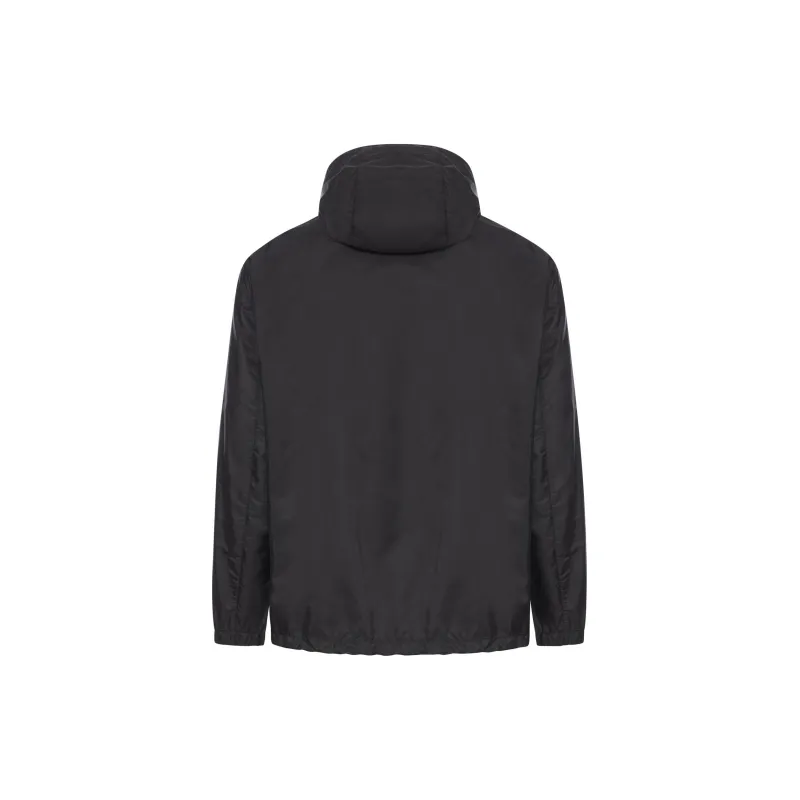 PRADA Logo Plaque Zip Up Jacket-1