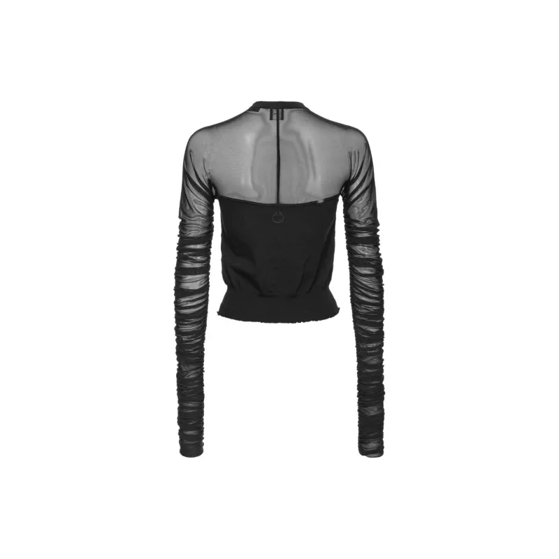 PINKO Semi sheer Corset style Shirt-1