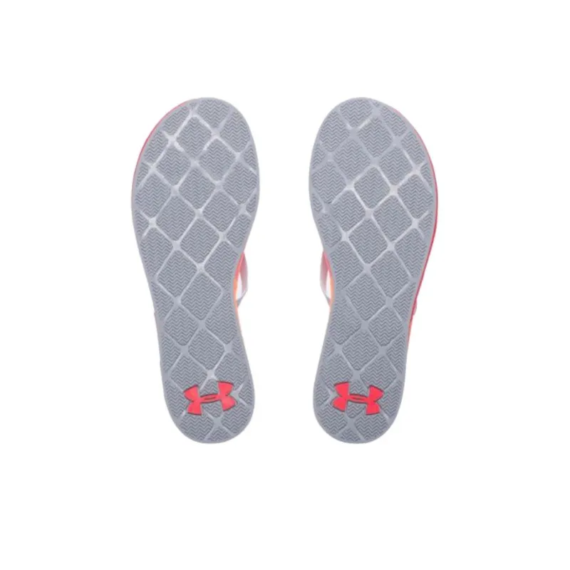 Under Armour Ignite Series Abrasion-Resistant Slip-Resistant Flip Flops Unisex Pink-3