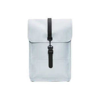 Rains Polyurethane And Polyester Blend Laptop Backpack Mini Unisex Black