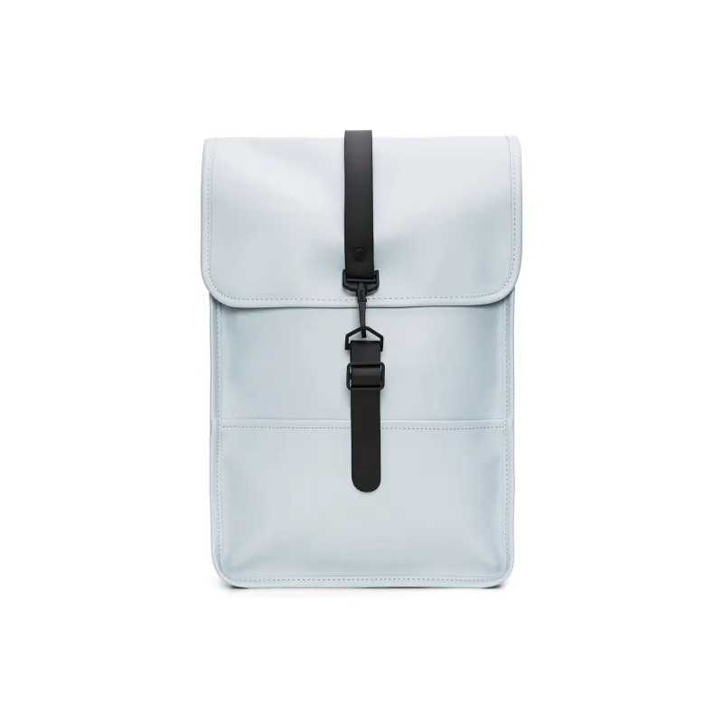 Rains Polyurethane And Polyester Blend Laptop Backpack Mini Unisex Black-39