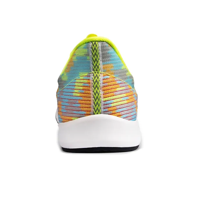 SUPAOSIKE Low Top Running Shoes Unisex Yellow Green-3