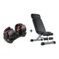 24 Kg+Multifunction Dumbbell Bench ❤️ Includes Base, Quick Weight Adjustment