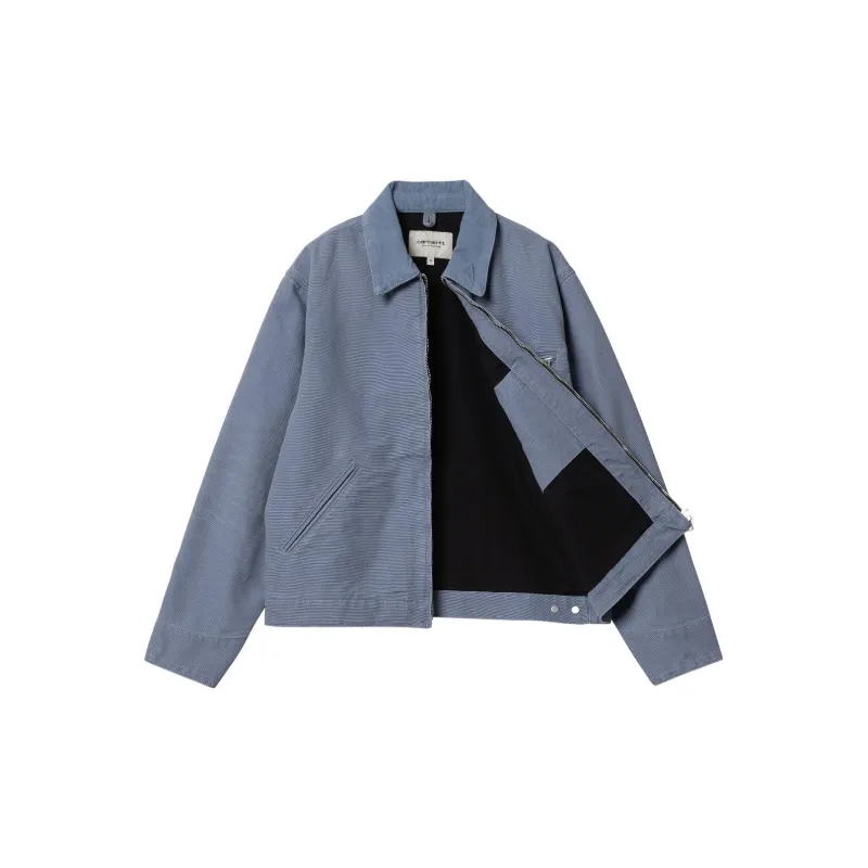 Carhartt WIP SS24 W' OG Detroit Jacket Jackets Coats Women's Blue Purple-2