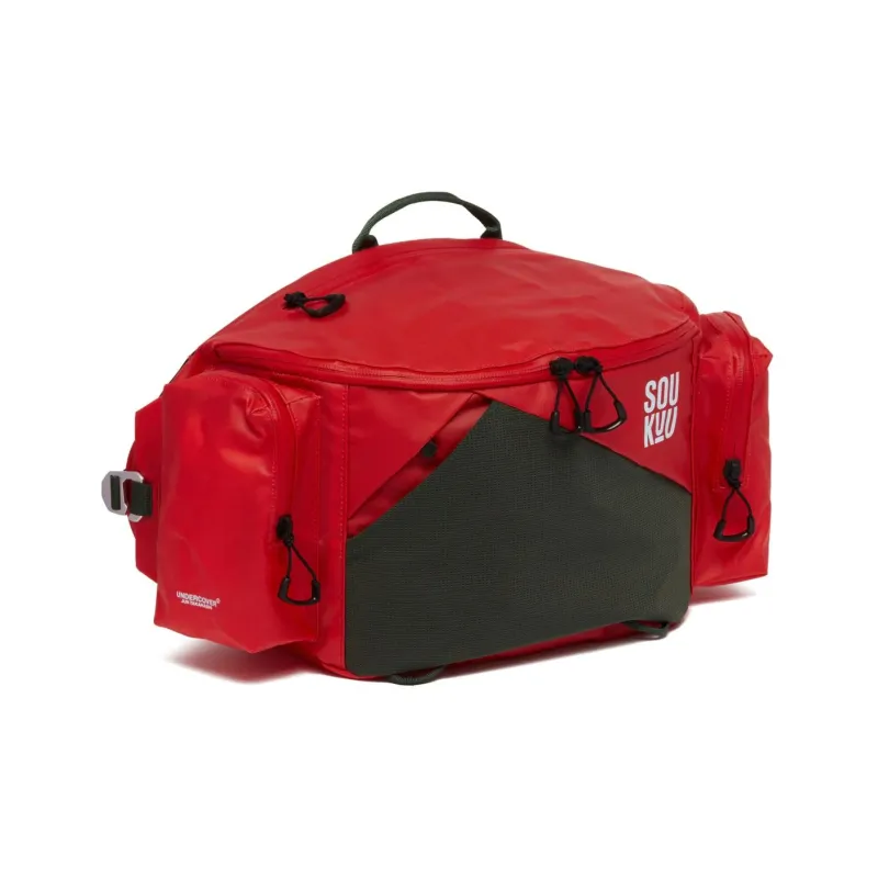 THE NORTH FACE X Undercover Soukuu Waistpack 'Dark Cedar Green/High Risk Red'-1