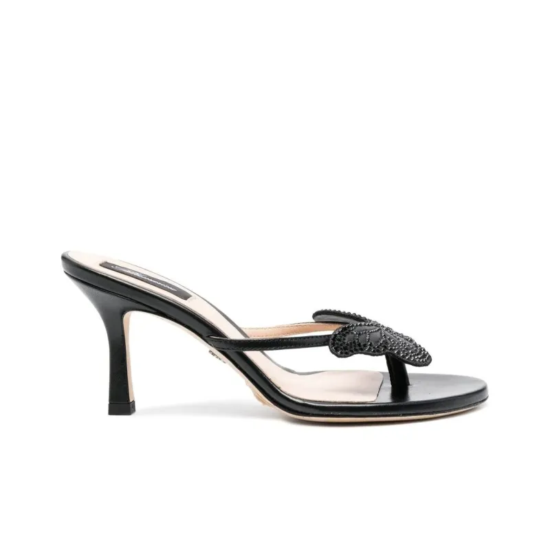 Blumarine Butterfly-patch Sandals-1