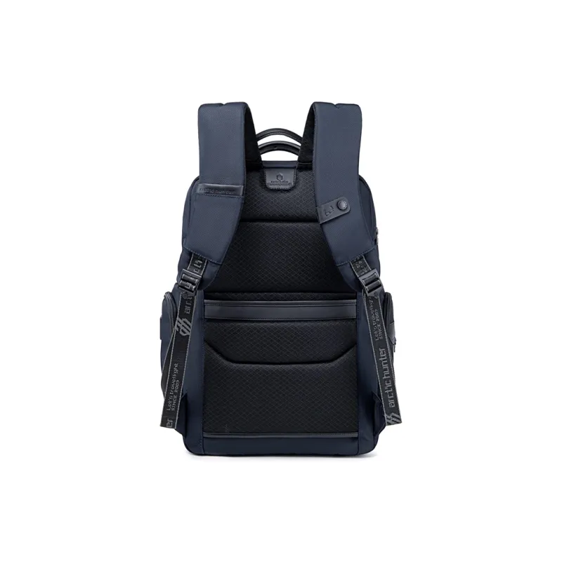 ARCTIC HUNTER Polyester Backpack Large Size Men's Black/Gray/Blue-11