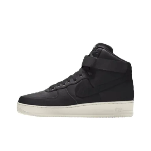 Nike Air Force 1 Running Shoes Women's High-Top Black/White