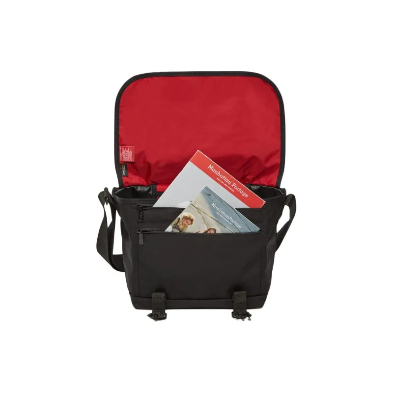 Manhattan Portage CORDURA Classic Fabric Messenger Bag Crossbody Bag Shoulder Bag Unisex Black-8