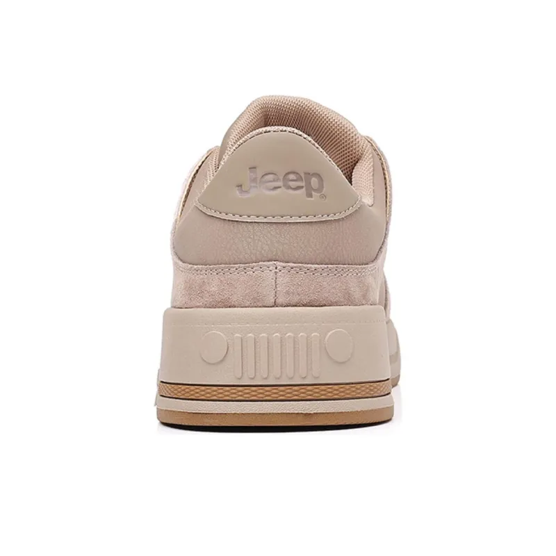 Jeep Anti-Slip Wear-Resistant Low-Top Skateboard Shoes Men's Gray-11