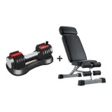 5.5 Kg+Multifunction Dumbbell Bench ❤️ Includes Base, Weight Quickly Adjustable