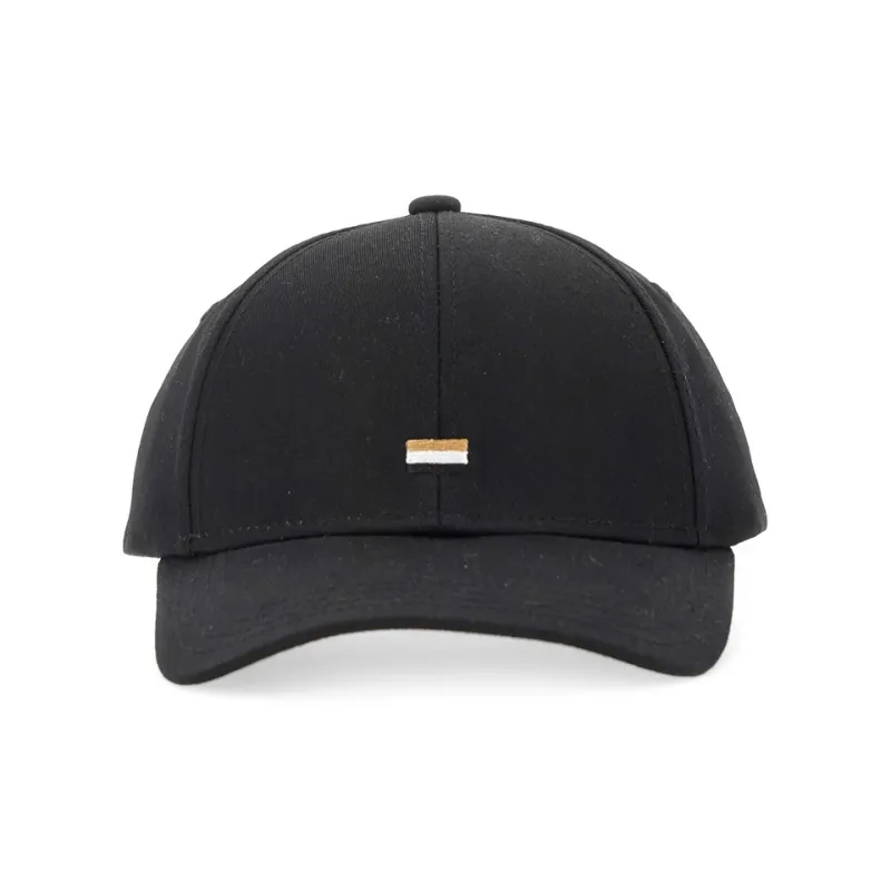 HUGO BOSS Cotton Baseball Caps Men's Black-0
