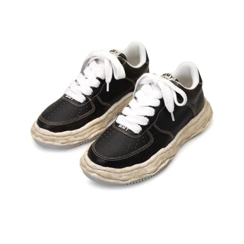 MIHARA YASUHIRO Wayne Metallic effect Sneakers-3