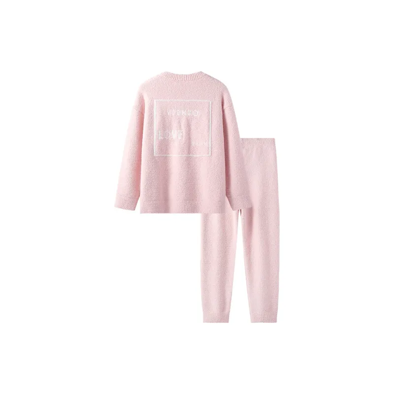 YeeHoO Pajama Set Women's Vibrant Pink-1