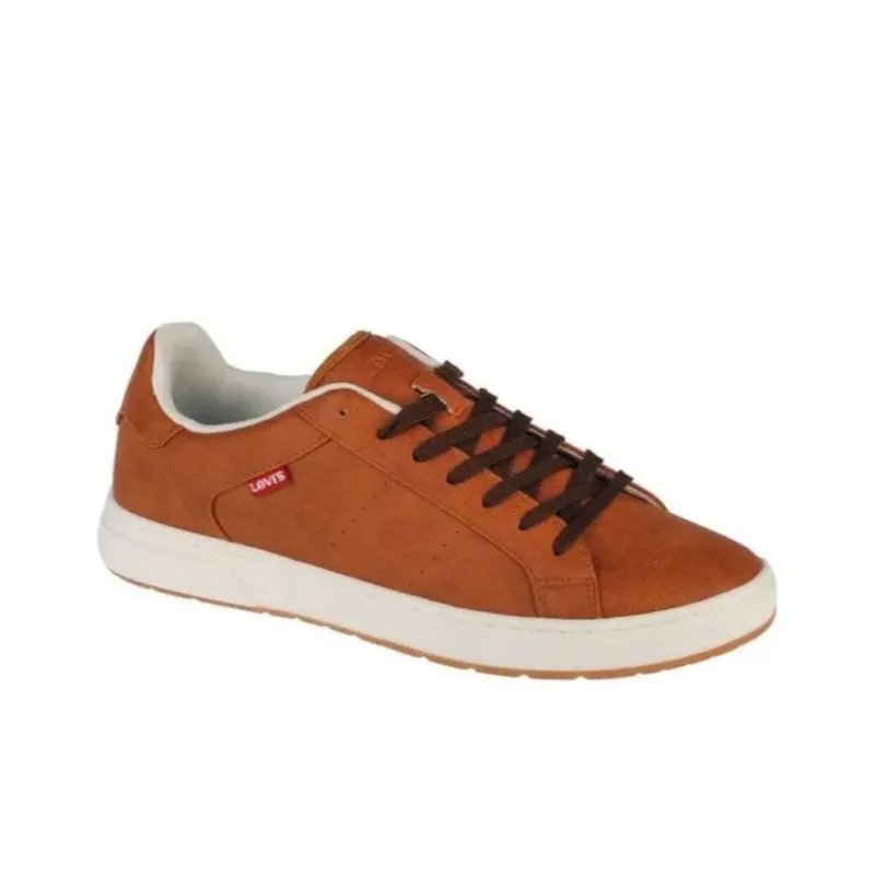 Levi's Shock Absorbers With Abrasion Resistant And Slip Resistant Properties Low Top Casual Shoes Men's Brown-3