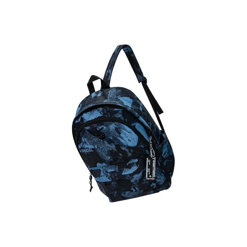 GF Nylon Backpack Large Size Unisex Light Blue-14